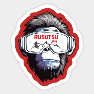 Rusutsu Ski Hokkaido Japan Sticker